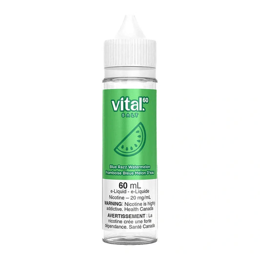 BLUE RAZZ WATERMELON BY VITAL 60 SALT 20MG/60ML