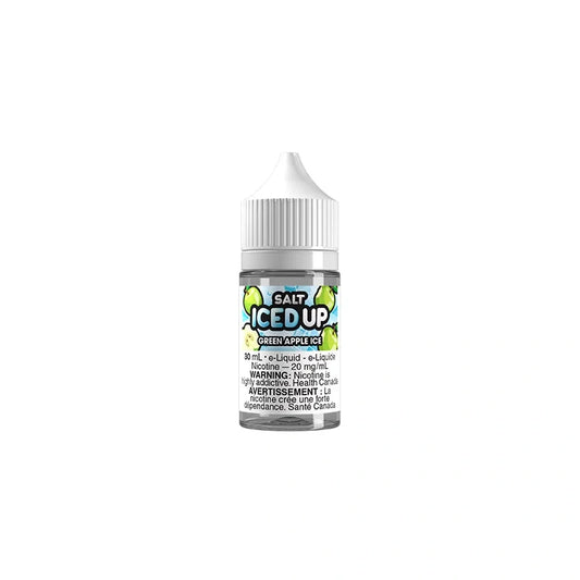 GREEN APPLE ICE BY ICED UP SALT 20MG / 30ML