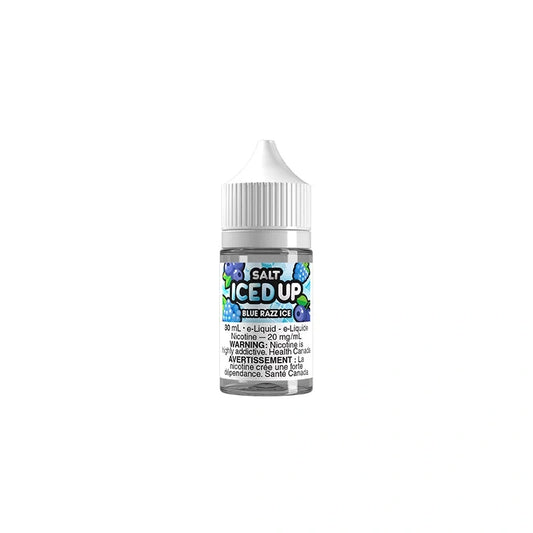 BLUE RAZZ ICE BY ICED UP SALT 20MG / 30ML