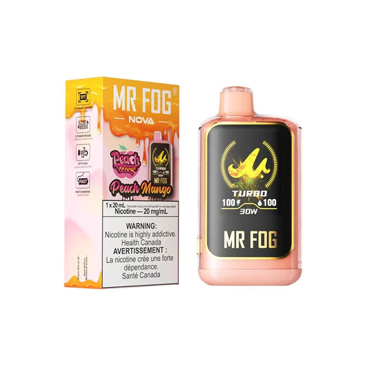 Mr Fog Nova 36k Peach Steezy Series Disposable