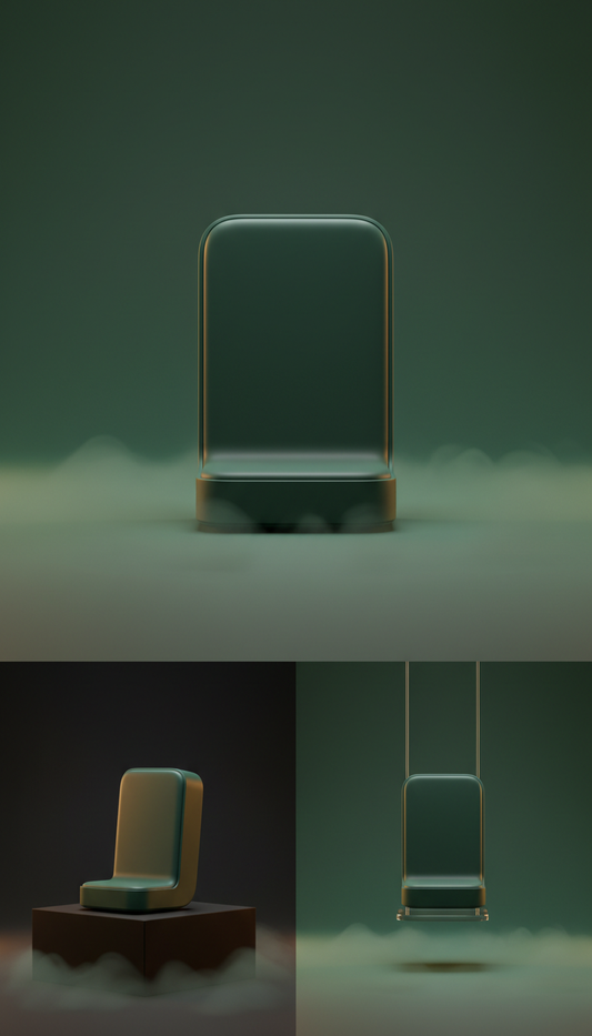 Minimalist Charging Dock in Brushed Metal